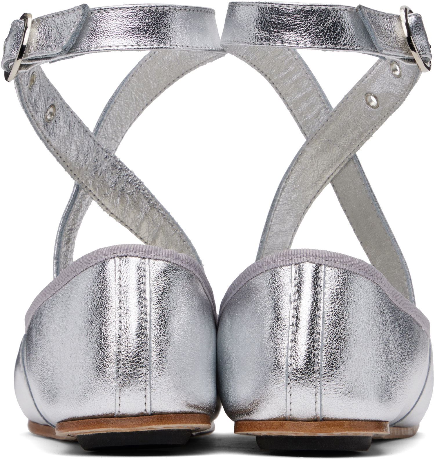 Opasok Repetto Repetto Sophia Belt Ballerina Flats Metalická | V4232VEM, 1