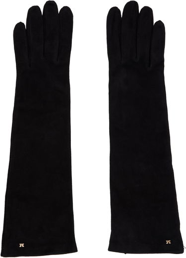 Rukavice Max Mara Afideesuede Long Gloves Čierna | 2524566013600, 0
