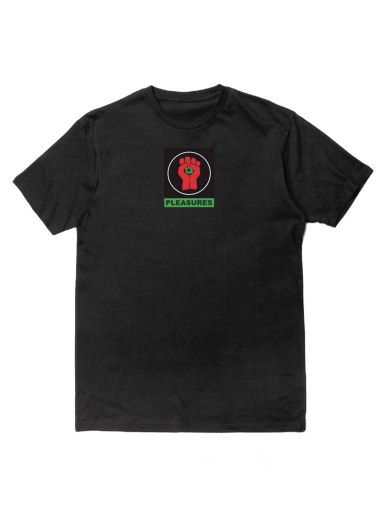 Tričko Pleasures Badge Tee Čierna | P22W053-BLACK