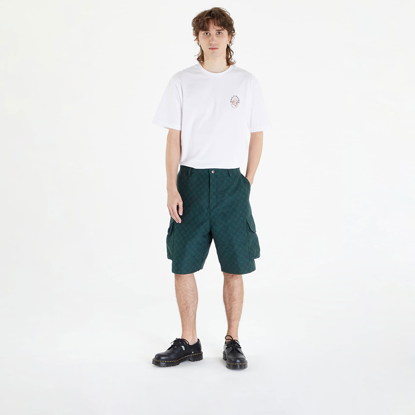 Benji Monogram Cargo Shorts