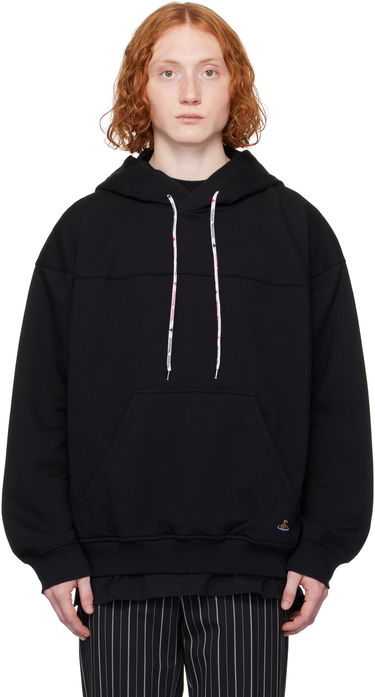Mikina Vivienne Westwood Vivienne Westwood Stencil Orb Fresh Hoodie Čierna | 3I010010-J006O-, 0