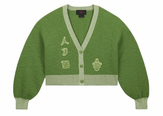 Sveter Jordan UNION x Bephies Beauty Supply Women's Cardigan Zelené | FD4250-377, 0