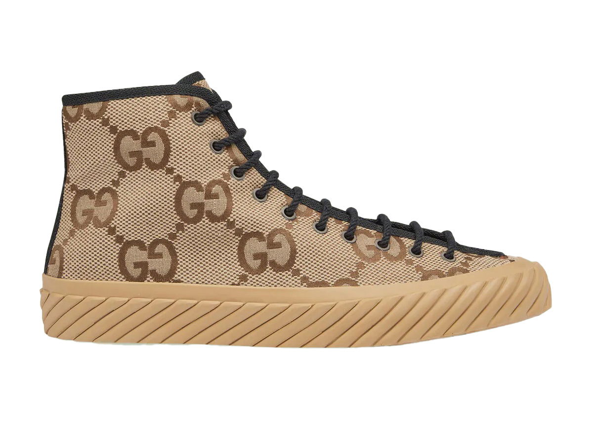 Tenisky a topánky Gucci Maxi GG High Top 'Beige Ebony' Béžová | 703034 UKOH0 2590, 0