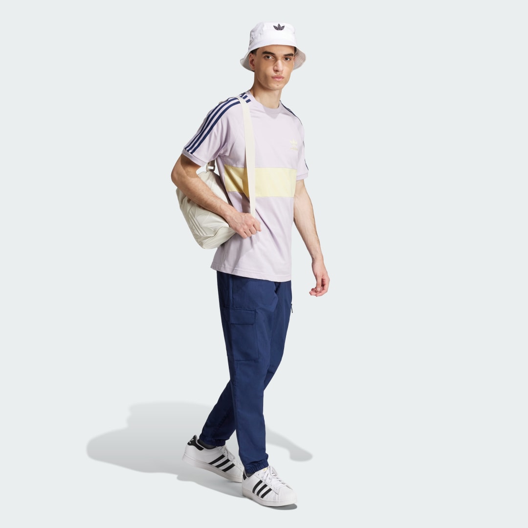 3-Stripes Panel T-Shirt