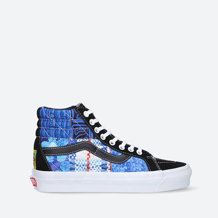 Tenisky a topánky Vans SpongeBob x Sk8-Hi 38 Dx Pw Modrá | VN0A54FB9ZP, 1