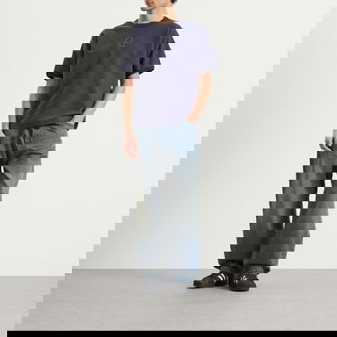 Tričko Brain Dead Slubby Ringer T-Shirt Navy | BDS25T000O47-NVY, 4