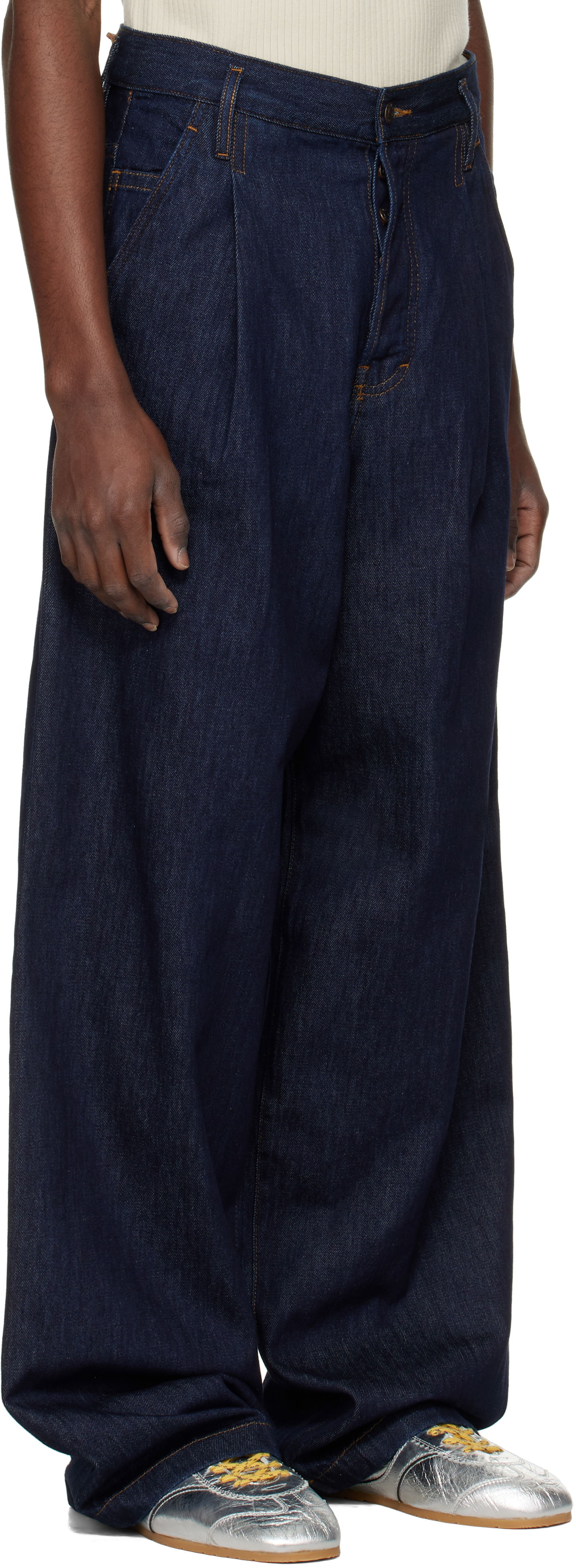 Dries Van Noten Pleated Jeans