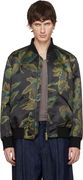 Bohemia Print Bomber Jacket