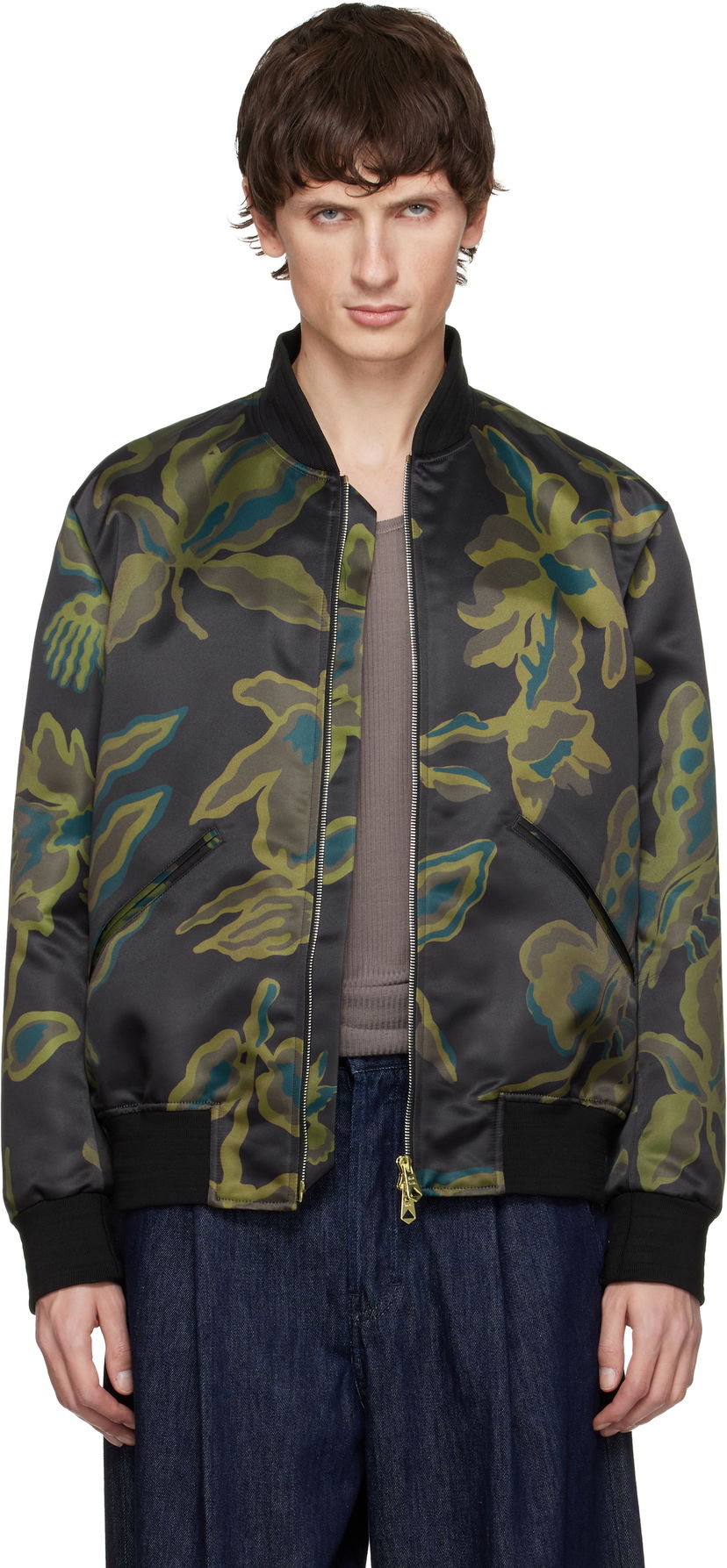 Bomber bunda Paul Smith Bohemia Print Bomber Jacket Rôznofarebný | M1R-275U-T02704-69