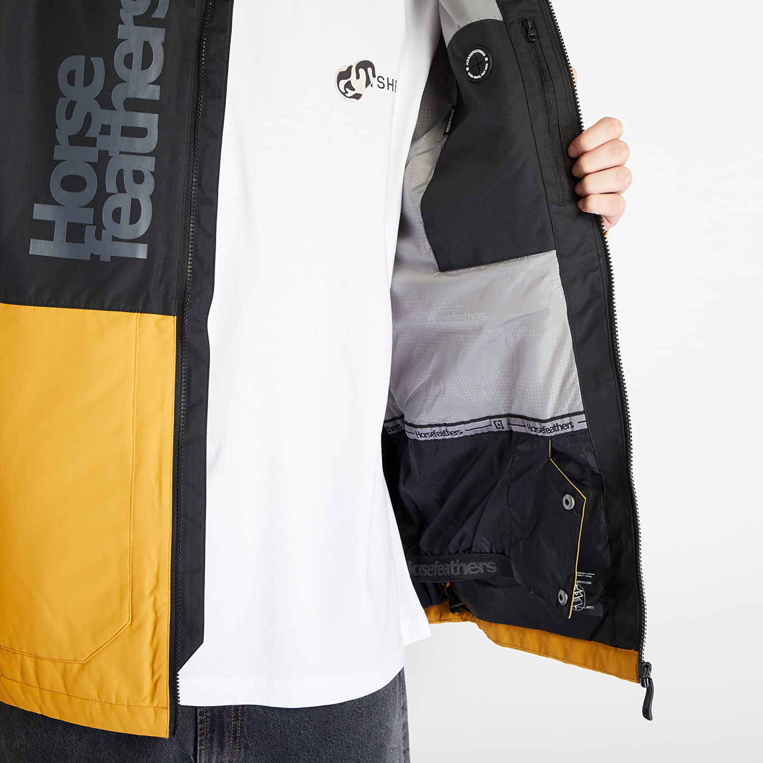 Bunda Horsefeathers Morse II Jacket Žltá | OM307F, 1