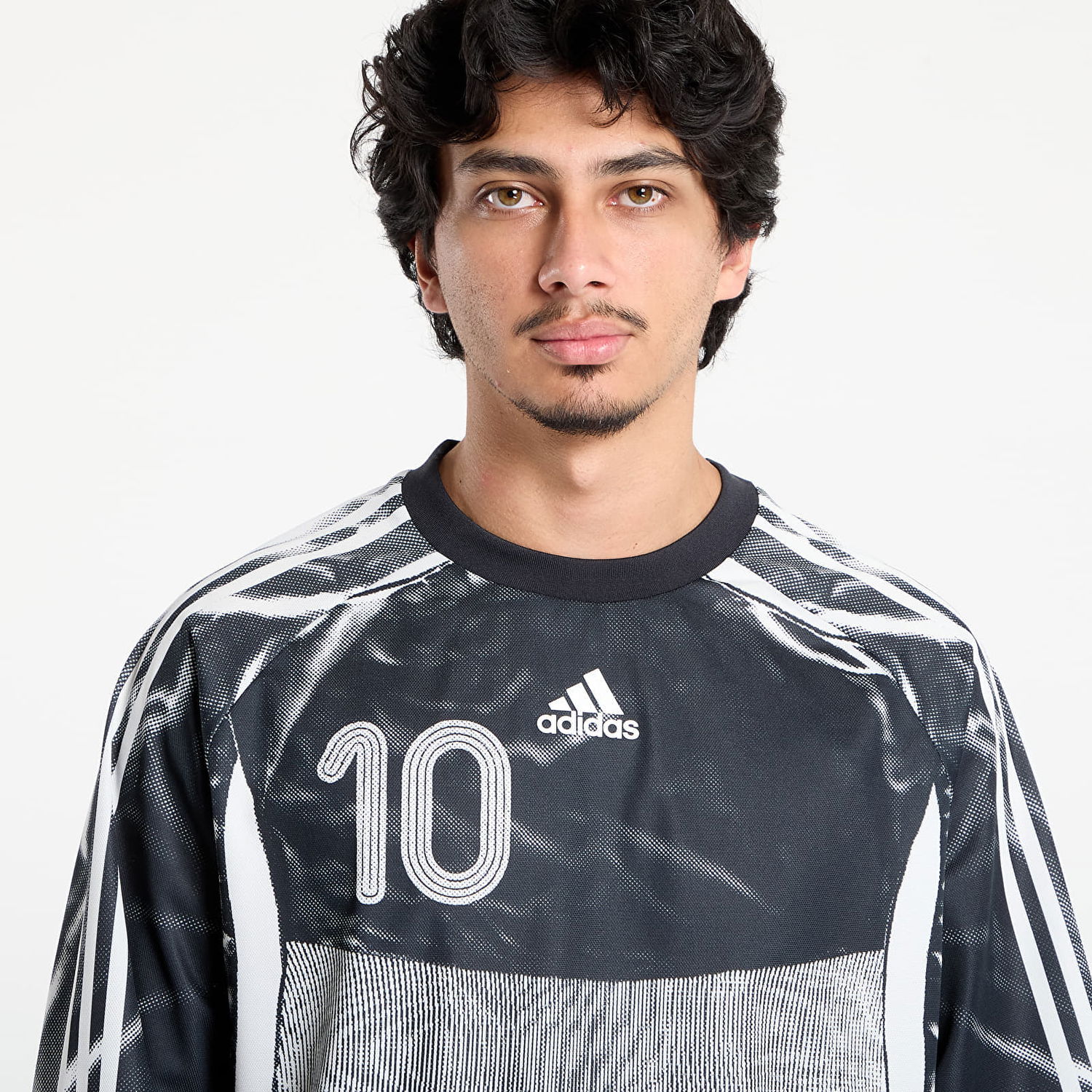 Dres adidas Performance Adilenium Season 4 Teamgeist Printed Soccer Jersey Čierna | KF8522, 1