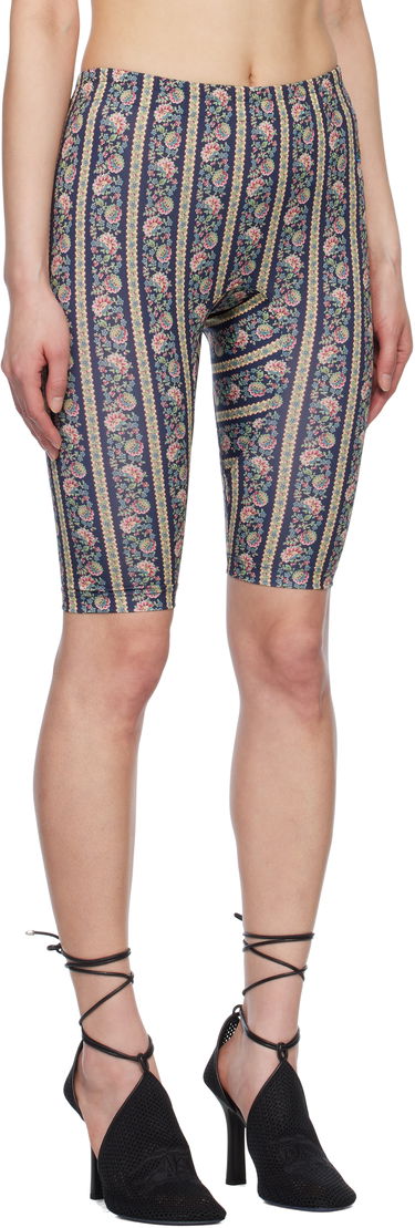 Šortky Vivienne Westwood Vivienne Westwood Floral Print Cycling Shorts Navy | 3J01000E-J008A-, 1