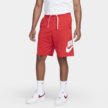 Šortky Nike Club Alumni French Terry Shorts Červená | DX0502-657, 0