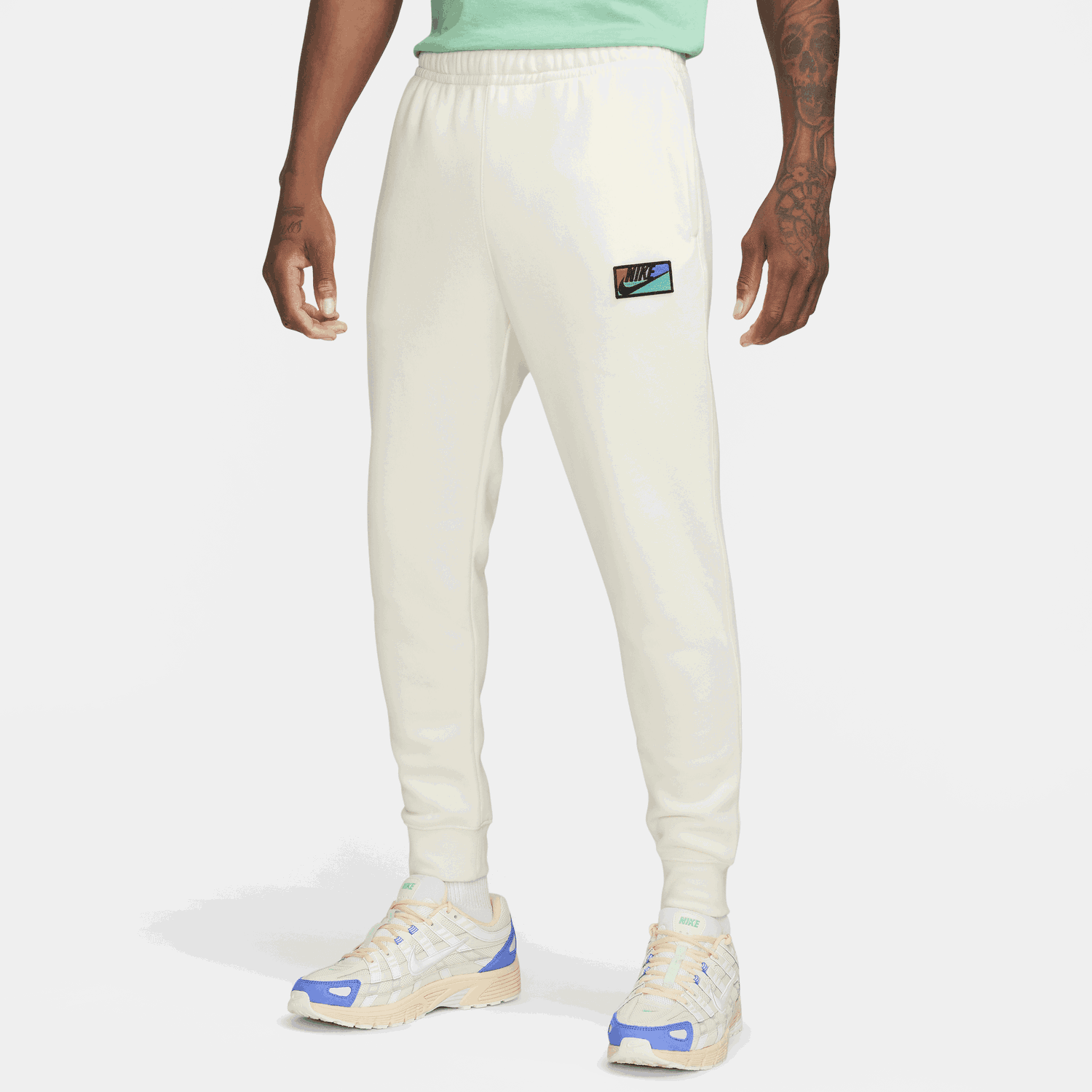 Tepláky Nike Club Fleece Sweatpants Biela | FB8437-113, 0
