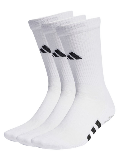 Performance Cushioned Crew Grip Socks – 3 pairs