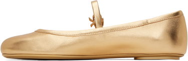 Tenisky a topánky Gianvito Rossi Rossi Carla Ballerina Flats Metalická | G22223-05GOM-NSW, 2