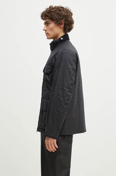 Bunda Barbour Wax Jacket Angler Čierna | MWX2348, 1