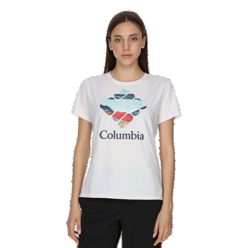 Tričko Columbia Sun Trek™ Short Sleeve Graphic T-Shirt Biela | 1931751109