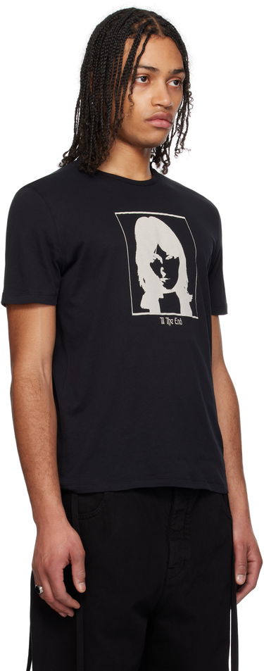 Tričko Ann Demeulemeester Ann Demeulemeester Baptist 'Till The End' T-Shirt Čierna | 2510-M-JTS02-38-FA206-099, 1
