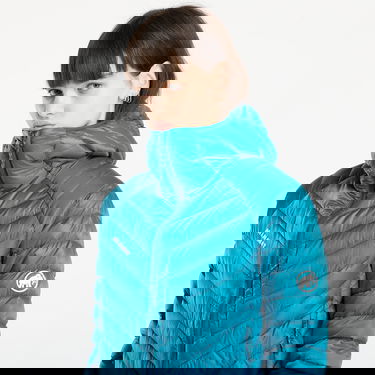 Prešívaná bunda Mammut Broad Peak IN Hooded Puffer Jacket Tyrkysová | 1013-02962 deep teal-black, 5