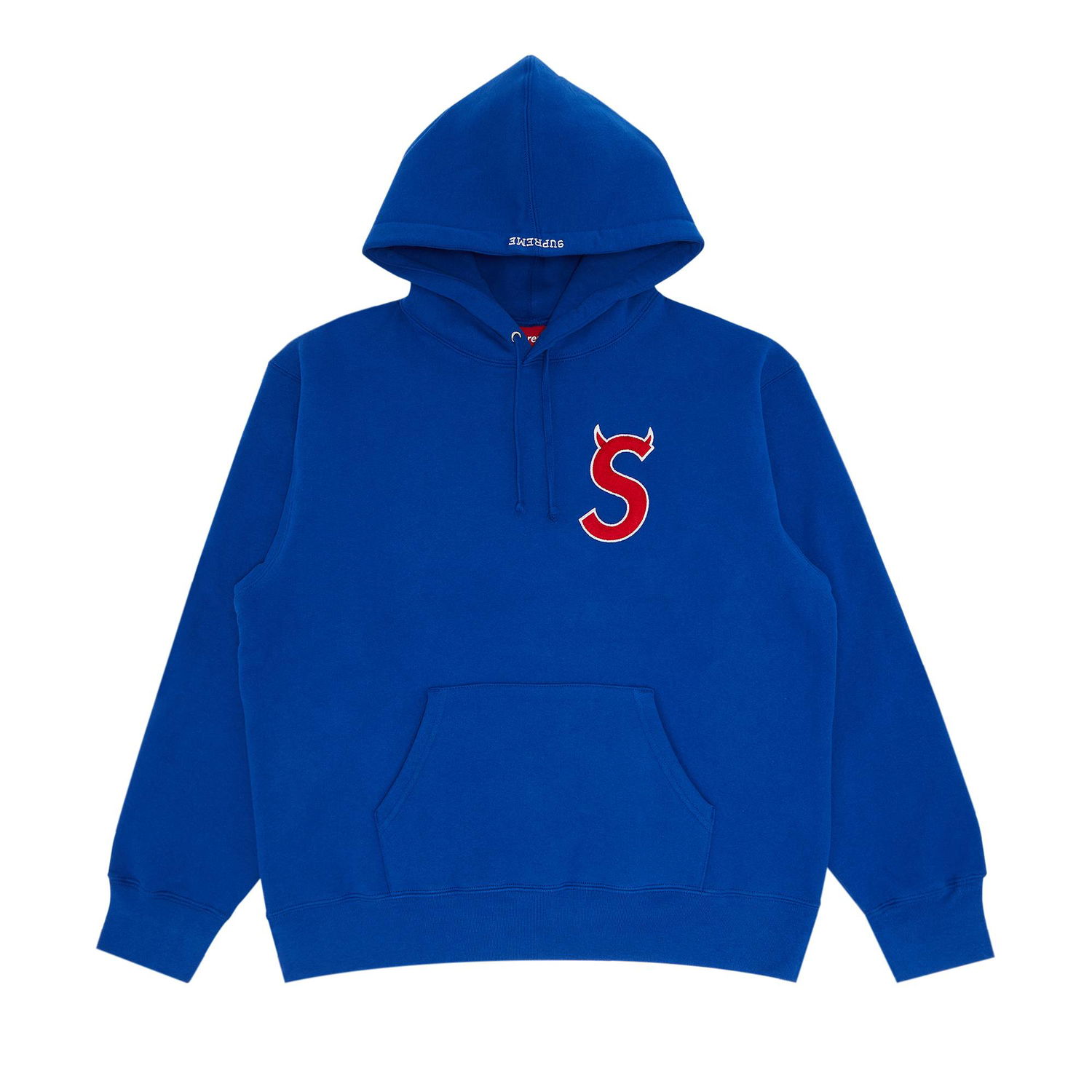 Mikina Supreme S Logo Hooded Sweatshirt "Royal" Navy | FW22SW36 ROYAL, 1