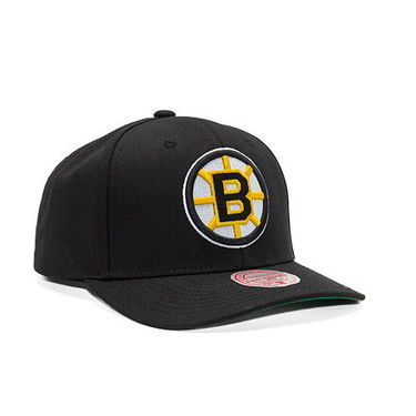 Šiltovka Mitchell & Ness NHL Team Ground 2.0 Pro Snapback Boston Bruins Black Čierna | HHSS5370-BBNYYPPPBLCK, 0