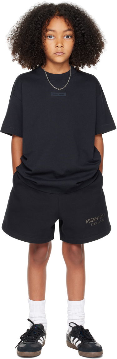 Tričko Fear of God ESSENTIALS Kids Lounge T-Shirt Čierna | 785SP251460K, 3