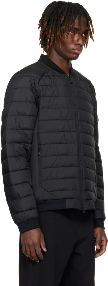 Bomber bunda BOSS BOSS Water-Repellent Quilted Bomber Jacket Čierna | 50529693, 1