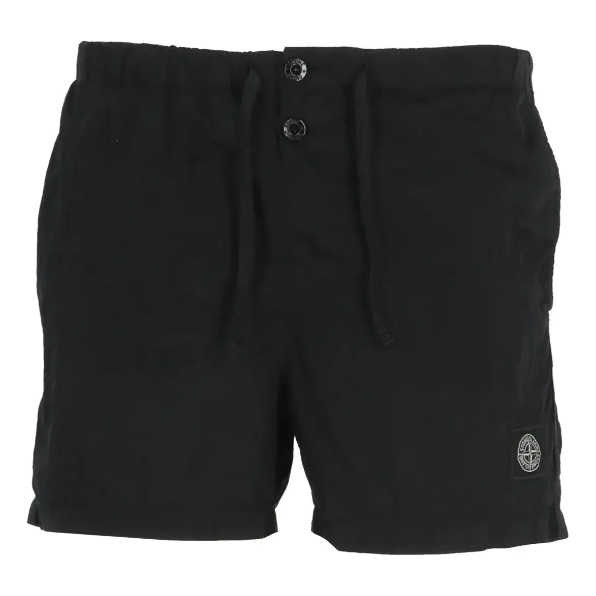 Šortky Stone Island SLogo Patch Drawstring Shorts Čierna | 1015B0643-A0020, 0