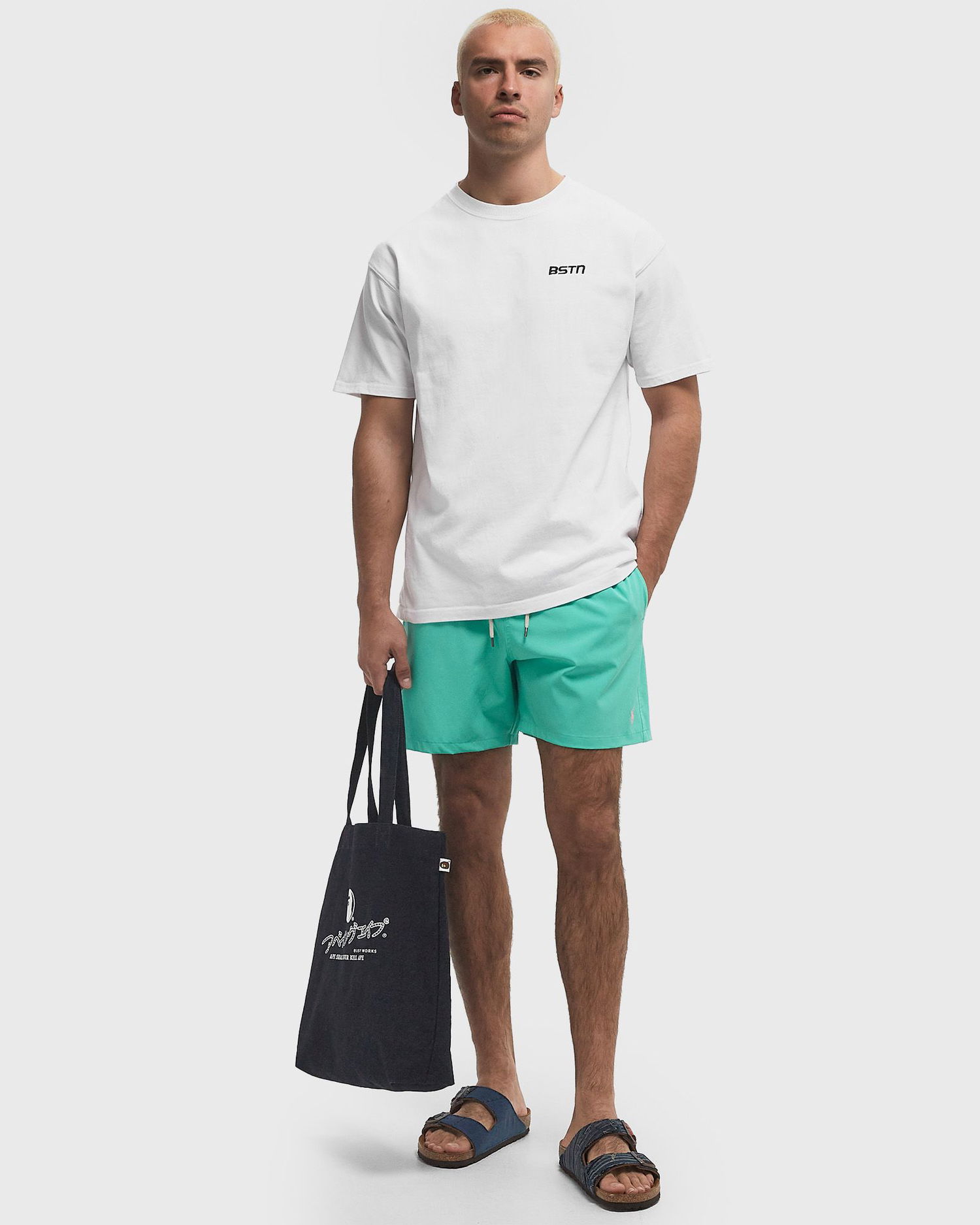 Plavky Polo by Ralph Lauren Ralph Lauren Swimming Trunks Zelené | 710957782005, 1