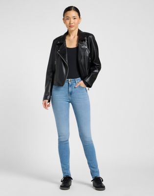 Džínsy Lee Scarlett High Skinny Jeans Size 33x33 Modrá | 112370836, 1