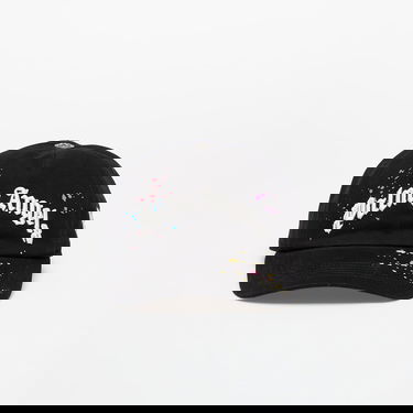 Šiltovka Palm Angels Palm Angels Curved Logo Painted Cap Čierna | PMLB104F25FAB0011084, 0