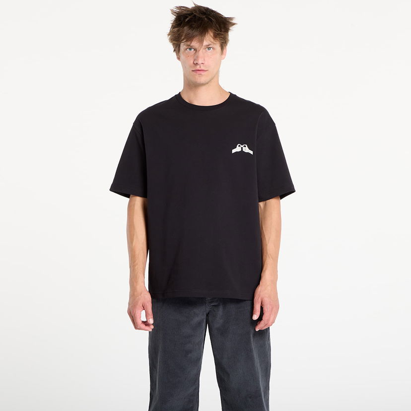 Tričko Samsoe Samsoe Samsøe Samsøe Saflorian T-Shirt Čierna | U25300007_CLR002384