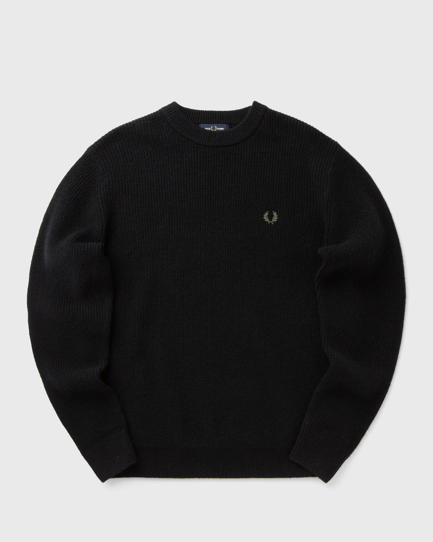 Sveter Fred Perry Lambswool Jumper Čierna | K6539-198, 0
