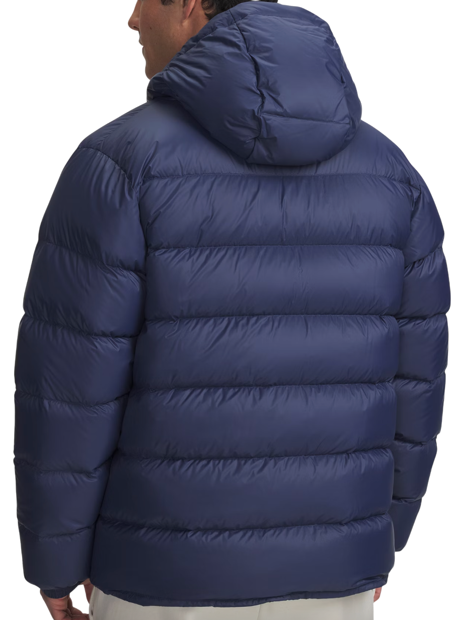 Prešívaná bunda Under Armour Sportswear Down Hooded Puffer Jacket Navy | 6006357-408, 1