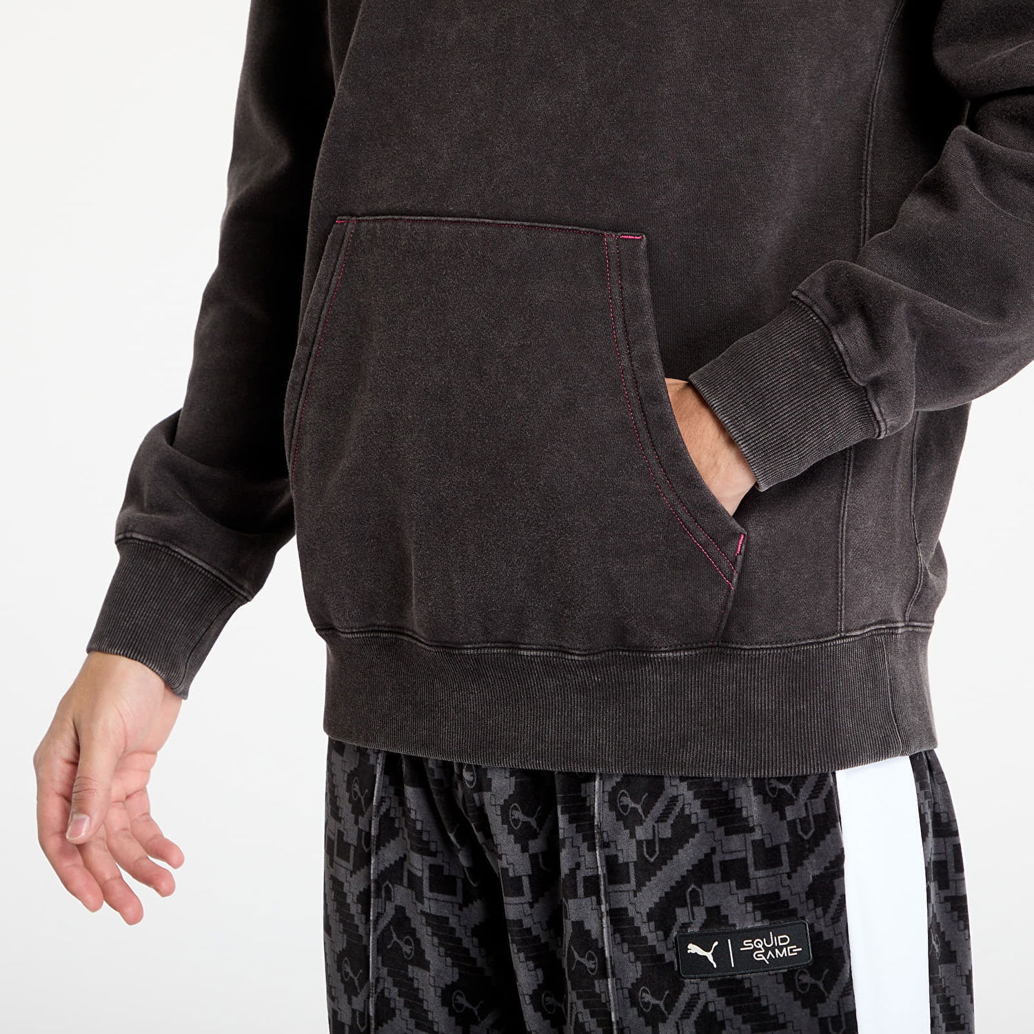 Mikina Puma Graphic Hoodie Čierna | 62742701, 1