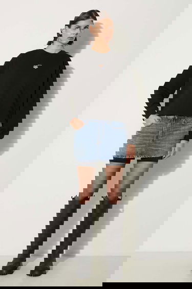 Mikina KENZO Kenzo Lucky Tiger Regular Plain Sweatshirt Čierna | FE52SW1484MF.99J, 1