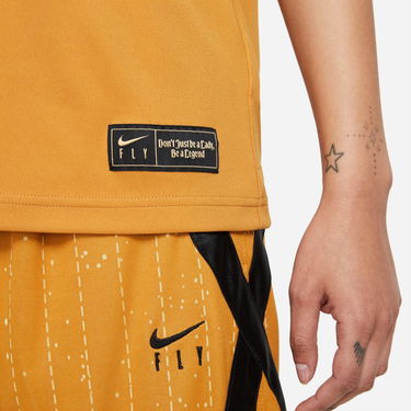 Tričko Nike Dri-Fit Swoosh Fly Basketball Jersey Žltá | DC7907-712, 3