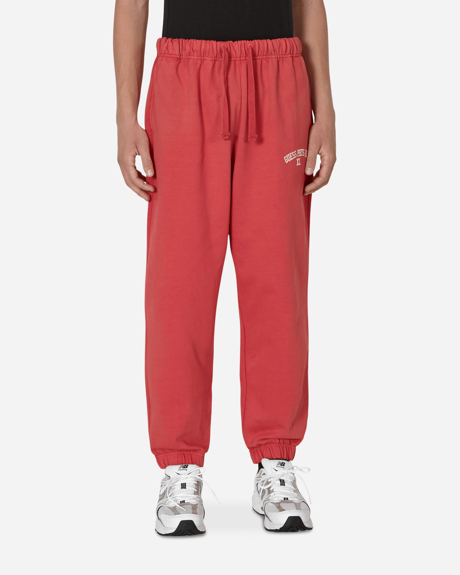 Tepláky GUESS Washed Terry Sweatpants Červená | M2BQ10KBB40 CYSM, 0