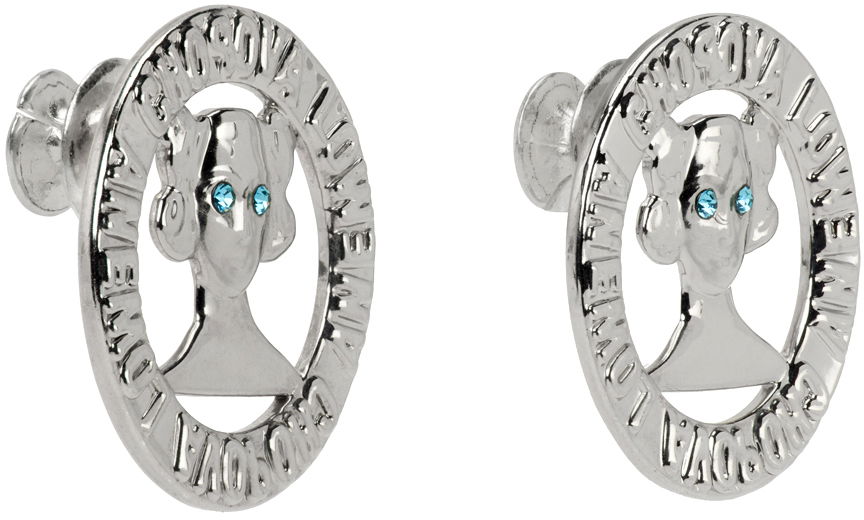 Náušnice Chopova Lowena Silver Lady Round Earrings Metalická | 6117, 1