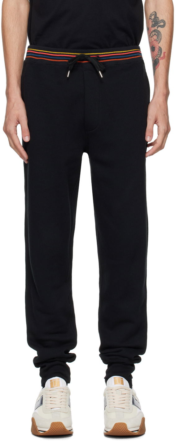 Tepláky Paul Smith Paul Smith Artist Stripe Sweatpants Čierna | M1A-373M-AU807-79