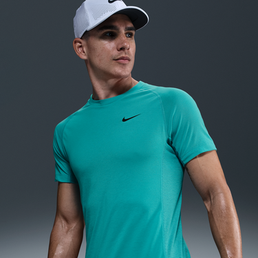 Tričko Nike Flex Rep Dri-FIT Short Sleeve Fitness T-Shirt Tyrkysová | FN2979-345, 0