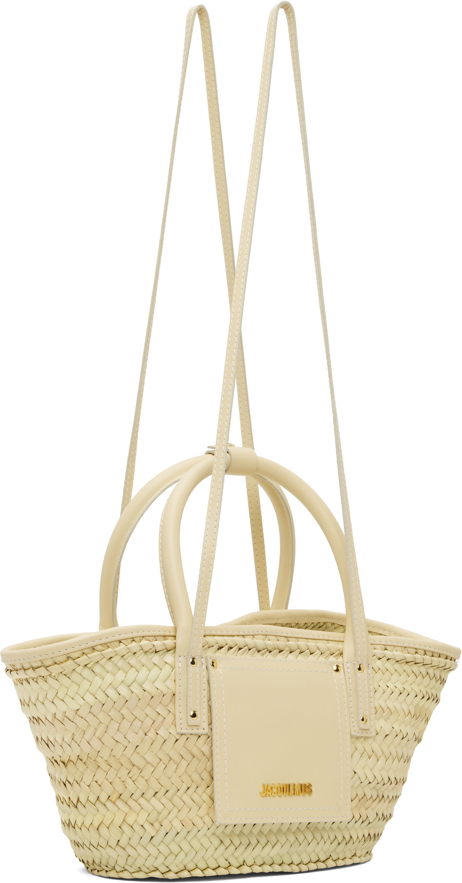 Tote bag Jacquemus 'Le Petit Panier Soli' Tote Bag Béžová | 23E223BA044-3060, 1