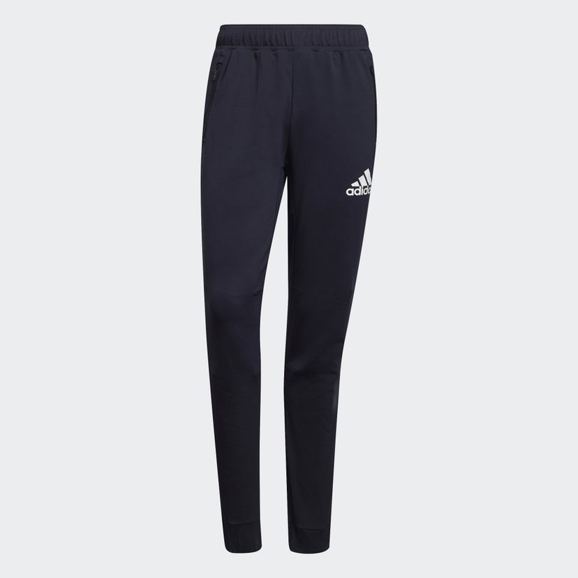 Tepláky adidas Performance AEROREADY Designed To Move Sport Motion Logo Training Pants Navy | GV5301