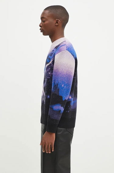 Sveter Aries Pegasus Knit Sweater Fialová | AR2004002, 1