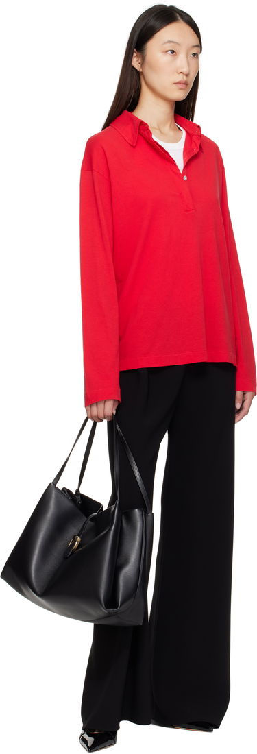 Tote bag FERRAGAMO Salvatore Ferragamo XL Calfskin Tote Čierna | 777335, 3