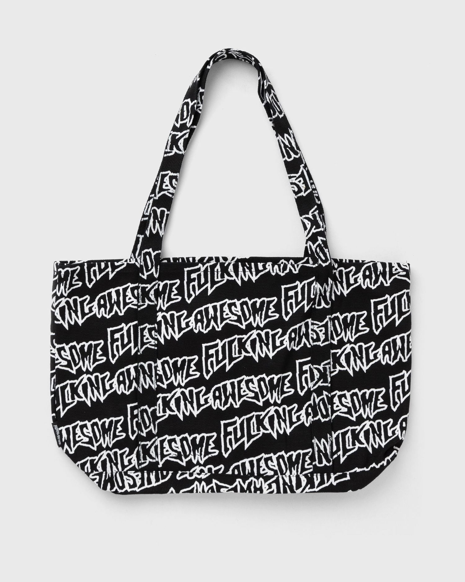Tote bag Fucking Awesome Fucking Awesome AOP Stamp Logo Tote Bag Čierna | PN20325-BLACK-WHITE, 1