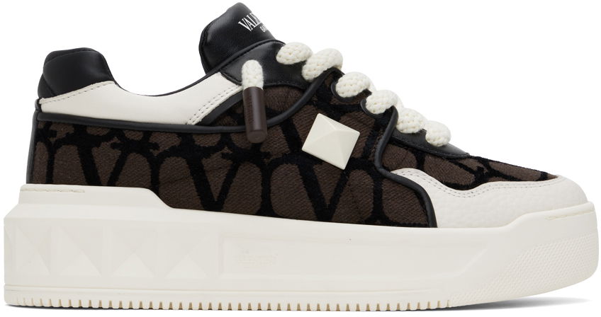 Tenisky a topánky Valentino Valentino Garavani One Stud XL Low-Top Hnedá | 5Y2S0G37IFF, 0
