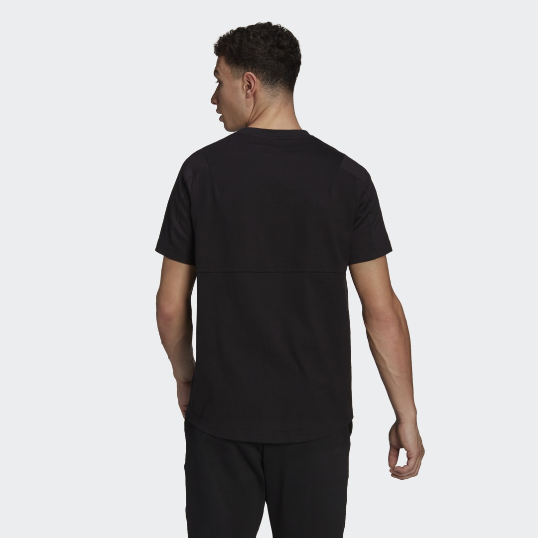 Tričko adidas Originals Designed For Gameday T-shirt Čierna | HE2238, 1