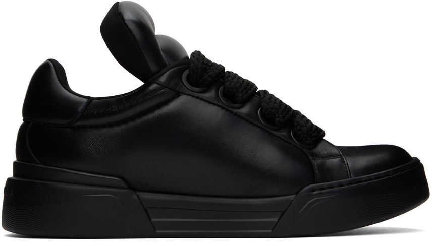 Black Mega Skate Sneakers